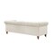 Homeroots 93" Beige Velvet Chesterfield Wood Sofa 543982 - alternate 7