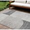 Homeroots 10' X 14' Taupe Beige And Gray Abstract Washable Indoor Outdoor Area Rug 582913 - alternate 1