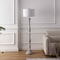 Jonathan Y Trisha 61.5 in. French Country Classic Distressed Resin Spindle Candlestick LED Floor Lamp, White Was JYL3060B - alternate 7