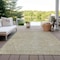 Homeroots 8' X 10' Ivory And Brown Abstract Washable Indoor Outdoor Area Rug 597049 - alternate 5