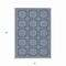 Homeroots 8' X 10' Navy Blue And Ivory Geometric Washable Indoor Outdoor Area Rug 610838 - alternate 5