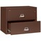 Fireking 2 Drawer, 1 Hr Fire & Impact Rated, 38" Wide Lateral Brown 2-3822-CBR - alternate 3