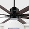 Jonathan Y Octo 66" 1-Light Contemporary Industrial Iron/Plastic Mobile-App/Remote-Controlled 6-Speed Ceiling F JYL9713B - alternate 8