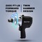 Soartec 3/4 in Twin Hammer Impact Wrench WS-2076 - alternate 3