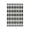 Homeroots 10' X 14' Black Geometric Washable Indoor Outdoor Area Rug 577018 - alternate 7