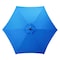 Living Accents 9 ft. Tiltable Royal Blue Market Umbrella YQ101BK-BL - alternate 4