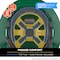 Ergodyne Green Class E Type 2 MIPS Full Brim Safety Helmet 8963-MIPS - alternate 4