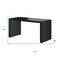 Homeroots 62" Espresso Wood U Shape Computer Desk 554199 - alternate 2