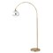 Jonathan Y Nora 71" Coastal Vintage Iron LED Floor Lamp, Brass Gold/White JYL3089A - alternate 7