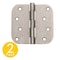 Global Door Controls 4 in Leaf W x 4 in Leaf H, Nickel CP4040-5/8-US15-M - alternate 1
