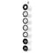 360 Electrical PowerCurve 5 ft. L 4 outlets Power Strip w/Surge Protection White 1080 J 3E0778-WVG4NA - alternate 1