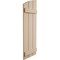 Ekena Millwork Rough Sawn 3 Board Joined Board-n-Batten w/Elliptical Top Faux Wood Shutters, 16 1/2W x 76H, PR SHUBJL16X76RSPR - alternate 8