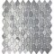 Apollo Tile 12x12 Bardiglio Nuvolato, Eastern White Marble Floor and Wall Mosaic Tile 5.08 sqft/case, 5PK APLSE88G19A - alternate 1