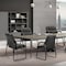 Simple Deluxe Office Chair No Wheels, Waiting Room Chairs, Leather Guest Chair with Padded Arms, Black, 2PK 3A88OPCHAIR61302PBLK - alternate 6