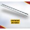 Mytee Products 4 Foot Aluminum L-Track 8 and Stud with Stainless Steel Ring 32 LTK4x8-LTKSx32 - alternate 5