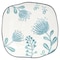 Homeroots Blue and White Sixteen Piece Round Floral Ceramic Service For Four Dinnerware Set  534544 - alternate 7