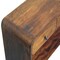 Homeroots 43in Brown Solid Wood Enclosed and Open Storage TV Stand 727856 - alternate 5