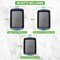 Nutrichef 3-Piece Baking Pan Set, Gray NCRL3SGRY - alternate 3