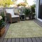 Homeroots 10' X 14' Sage And Green Damask Washable Indoor Outdoor Area Rug 603754 - alternate 5