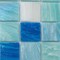 Apollo Tile Mingles 12 in. x 12 in. Glossy Green and White Glass Mosaic Wall and Floor Tile 20 sqft/case, 20PK MIX4888GR731A - alternate 4