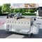 Koolmore 60 in. 8-Burner Commercial Outdoor Propane Gas Grill with Two 30 in. Griddles in Stainless-Steel CGKIT6-G30G30 - alternate 5