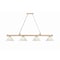 Z-Lite Cordon Heritage Brass 4 Light Billiard 2306-4HBR-AWL14 - alternate 2