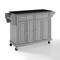 Crosley Full Size Granite Top Kitchen Cart KF30004EGY - alternate 1