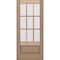 Doornmore G7509, 37.75" x 82" ( 36" Door) Left Hand, Mahogany SDL 9 Lite, 3/4 Lite Exterior Door G7509-SW-3680_1_LI - alternate 6