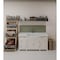 Amgood 12 in. x 60 in. Stainless Steel Wall Shelf with Side Guards AMG WS-SG-1260-Z - alternate 5