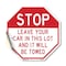 Signmission Stop Leave Your Car in This Lot and, 18 Inch X 18 Inch, Vinyl Decal OC-D-18-320 - alternate 1