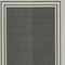 Homeroots 5' X 7' Black Geometric Indoor Outdoor Area Rug 572766 - alternate 7