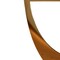 Homeroots 71" Clear And Gold Oval Glass And Stainless Steel Dining Table 487366 - alternate 3