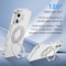 Alpha Digital iPhone 17 Case w/ Magnetic Ring Stand- Full Protection, Soft Flex -360 shockproof IP17-CLEAR - alternate 4