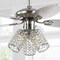 Jonathan Y Kris 42" 3-Light Crystal LED Ceiling Fan With Remote, Chrome JYL9705A - alternate 9