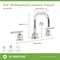 Symmons Dia Widespread Two-Handle Bathroom Faucet with Push Pop Drain Assembly (1.0 GPM) SLW3512PP - alternate 3