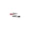 Gb Alligator Clip, 7/16 in Jaw Opening, 22 to 14 AWG Wire, Black/Red Pair 14-077 - alternate 2