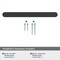 Amerock Rift 5-1/16 inch (128mm) Center-to-Center Matte Black Cabinet Pull, 25PK 25VMP36900FB - alternate 4