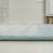 Jonathan Y Khalil Modern Berber Stripe Turquoise/Cream 4 ft. x 6 ft. Area Rug MOH207D-4 - alternate 5