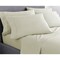 Homeroots Six Piece Cream Microfiber King Sheet Set 523850 - alternate 5