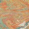 Homeroots 5' X 8' Orange Green And Beige Abstract Washable Indoor Outdoor Area Rug 602654 - alternate 5