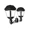 Gama Sonic Imperial III Commercial Solar Double Post Light with Dual Color Temperature and 3 in. Fitter 97KF20 - alternate 5