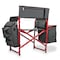 Picnic Time Family Of Brands Fusion Camping Chair, Dark Gray with Red Accents 807-00-600-000-0 - alternate 7