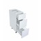 Cambridge Radiance 12 in. W x 21 in. D x 34.50 in. H Ready to Assemble Slab Bath Cabinet in White Gloss SA-VDB12-WG-KIT - alternate 5