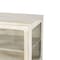 Homeroots 38in White Solid Wood Sideboard with Two Glass Doors 391992 - alternate 5
