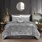Homeroots Silver Queen Polyester 130 Thread Count Washable Down Comforter Set 528907 - alternate 6