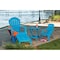 Adams RealComfort Pool Blue Resin Adirondack Chair 258385 - alternate 3