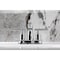 Kingston Brass Double-Handle 4" Centerset Bathroom Faucet with Pop-Up Drain, Polished Chrome FB7611CML - alternate 4