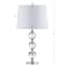 Jonathan Y Cole 27" Crystal LED Table Lamp, Clear/Chrome JYL2042A - alternate 5