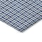 Homeroots 8' X 10' Navy Blue And Ivory Geometric Washable Indoor Outdoor Area Rug 595574 - alternate 7