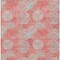 Homeroots 10' X 14' Salmon Ivory And Sky Blue Polka Dot Washable Indoor Outdoor Area Rug 614712 - alternate 5
